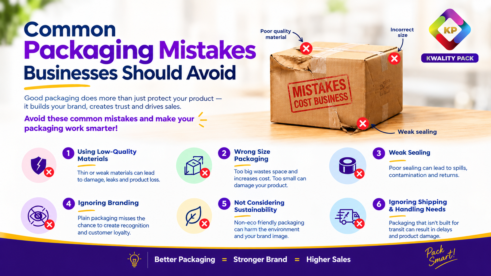 Common Packaging Mistakes Businesses Should Avoid